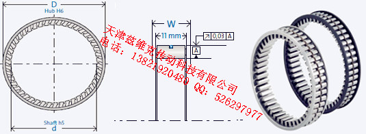 GMNFE453Z2单向轴承图纸