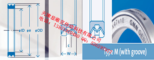 GMNM15X26X8油封图纸